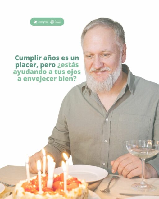 Tu vista también cumple años, pero no podemos detener el reloj, aunque sí proteger tus recuerdos. El daño solar acelera el envejecimiento de tus ojos: cataratas, DMAE y pérdida de nitidez. ☀️
Cuidar tu mirada hoy es asegurarte de no perderte ni un detalle de lo que está por venir😉. Invierte en tu visión futura.
¿Cuándo fue tu última revisión? No dejes que el tiempo decida por ti.
#SaludVisual #ProtecciónSolarVisual