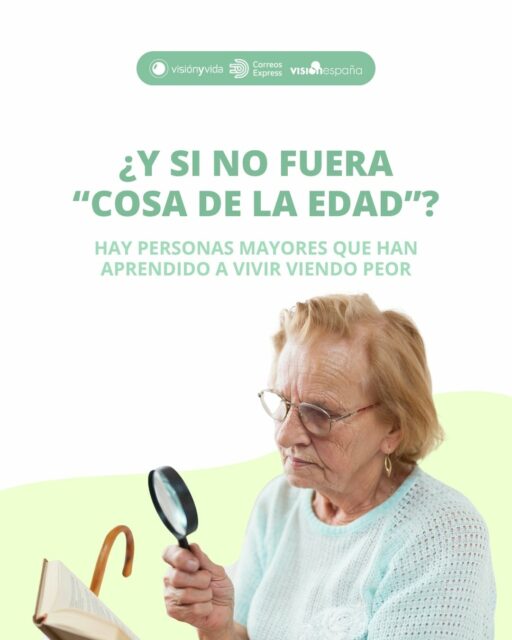 A veces pensamos que una persona mayor 👵 que ve mal necesita simplemente unas gafas nuevas 👓, pero la realidad puede ser bastante más compleja.

Hay personas que han aprendido a convivir con una mala visión, han dejado de hacer cosas que antes disfrutaban y han asumido determinadas limitaciones como parte natural de hacerse mayores.

Y ahí es donde aparece una pregunta ❓ que deberíamos hacernos: ¿cuánto de lo que atribuimos a la edad podría tener una solución visual?
Nuestro nuevo estudio 📊 sobre pobreza visual en la tercera edad profundiza precisamente en esta realidad: cuánto ven nuestros mayores, qué dificultades encuentran y qué barreras les impiden acceder a las ayudas que podrían mejorar su visión.

Desliza y descubre algunos de los datos que hemos encontrado. 📈